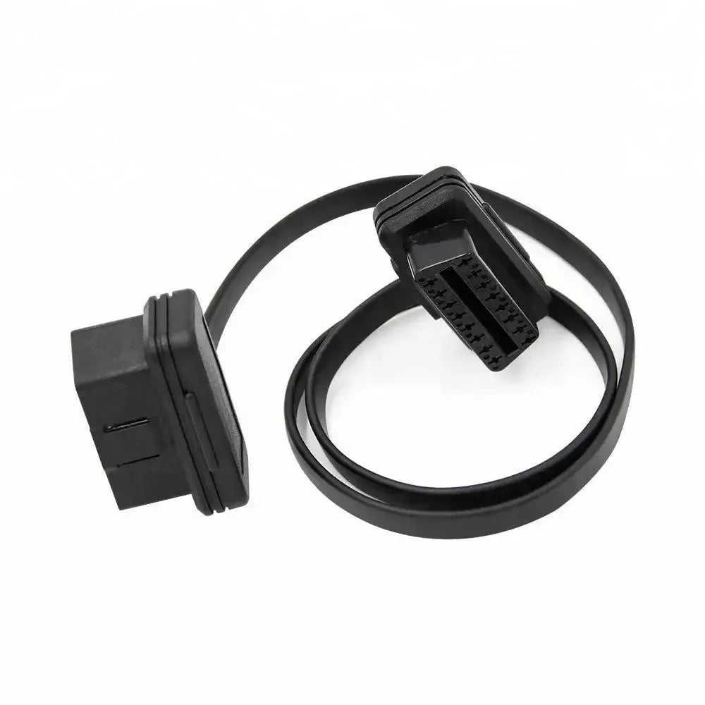 Universal 16-pin OBD2 Flat Extension Cable (60 cm)