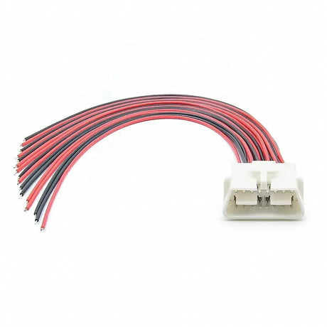 Universal 16 Pins OBD2 Port Male With 16 Open End Cables 30 cm