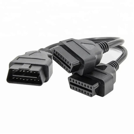 Universal 16-pin OBD2 Extension Splitter Cable 2-piece (30 cm)
