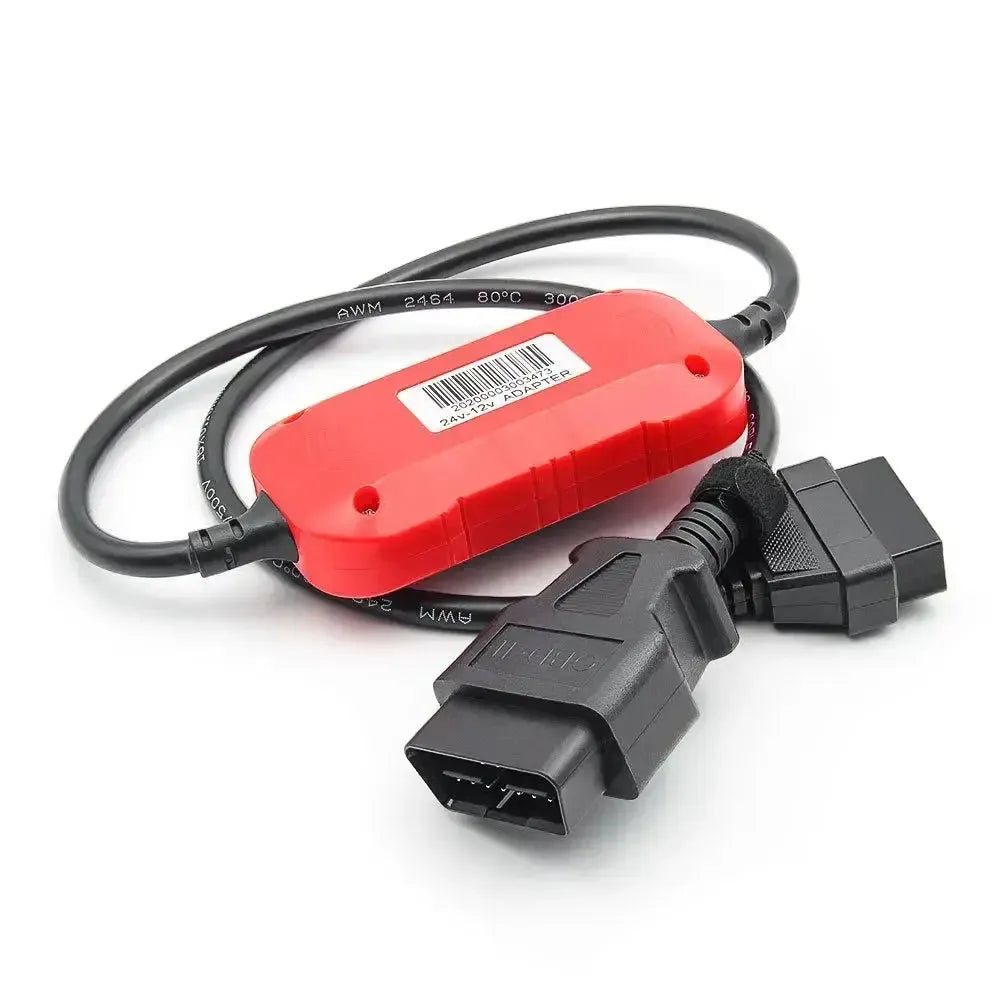 Universal 24V/12V Transformer OBD2 Adapter Cable