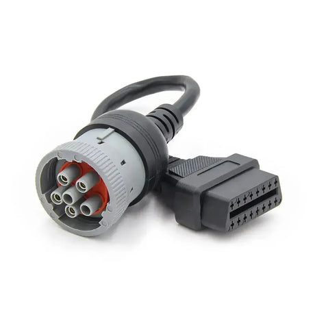 Universal 6-pin J1708 to 16-pin OBD2 Adapter Cable – Commercial and Work Vehicle