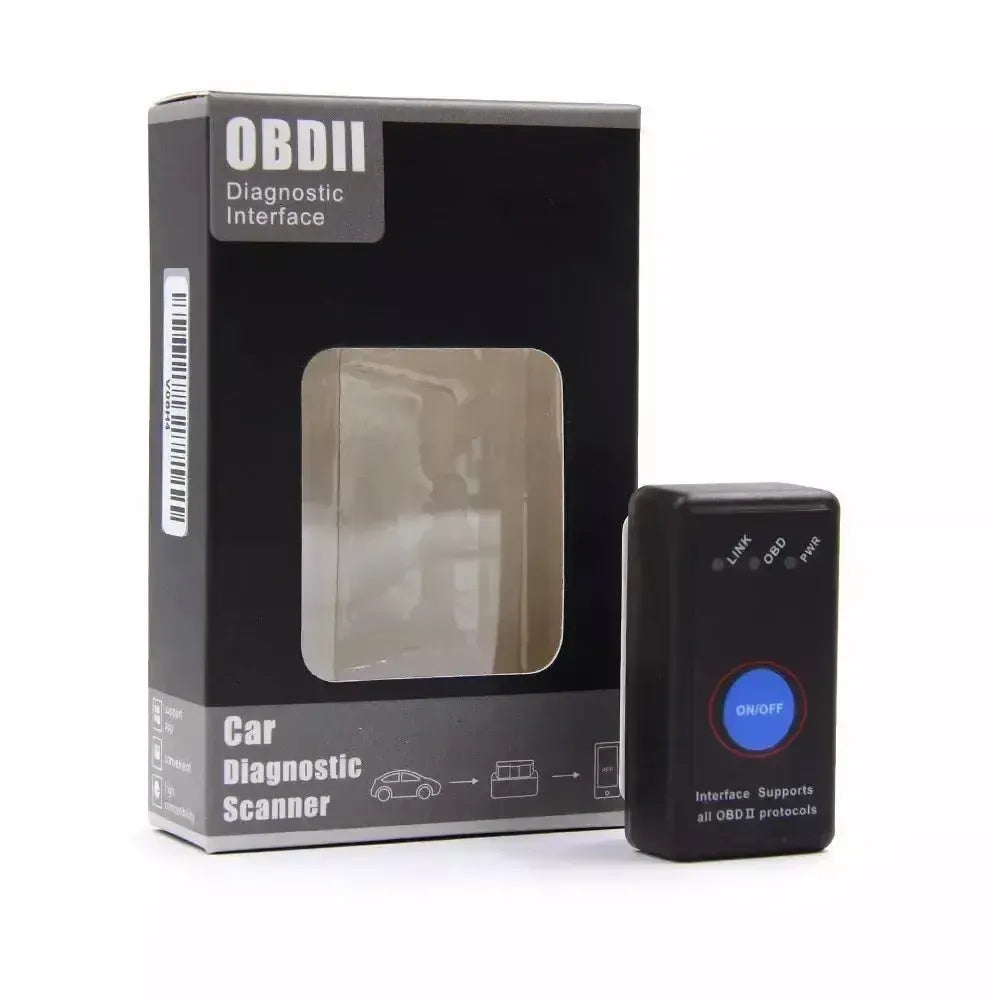 Universal ELM327 Bluetooth 4.0 Interface With On/Off Button