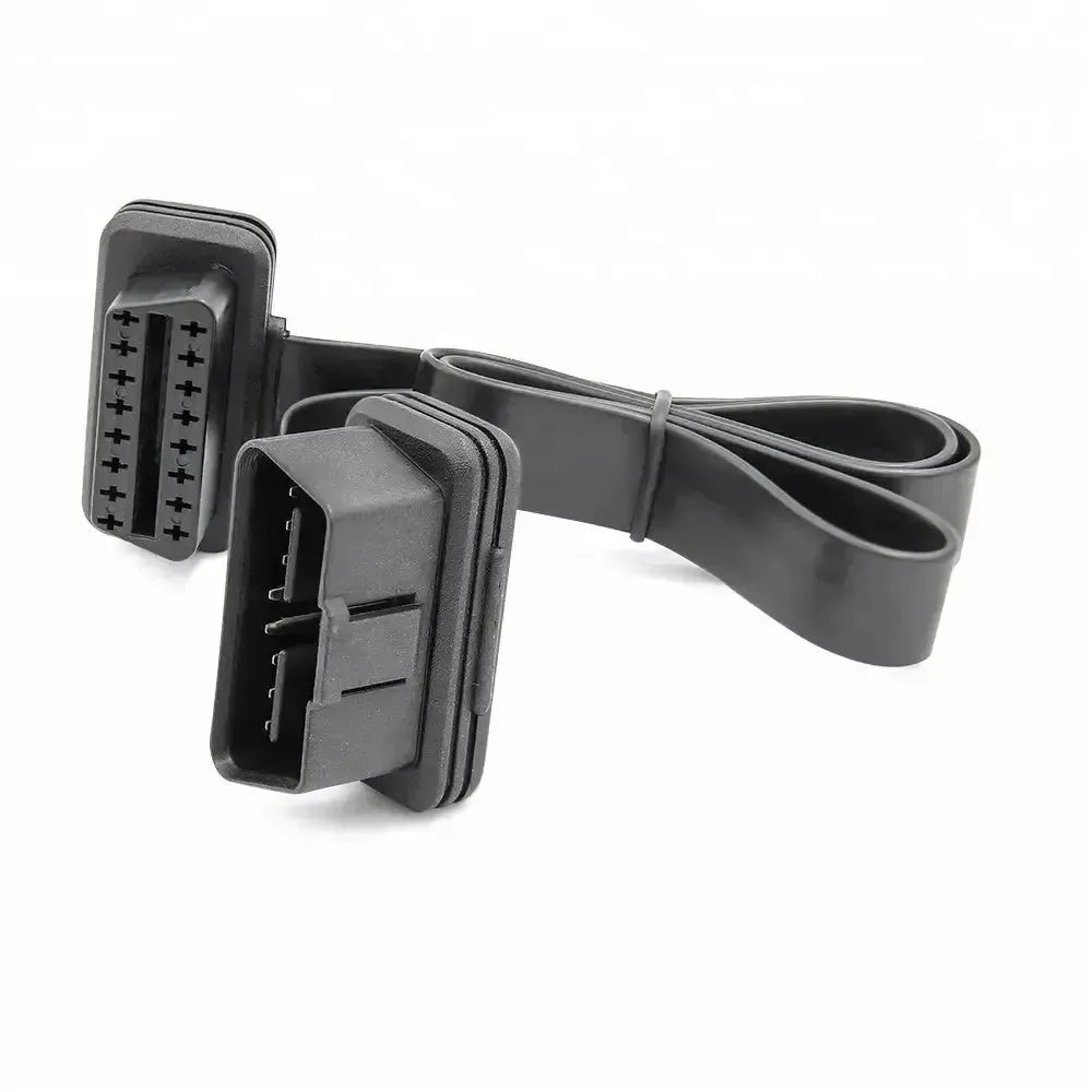 Universal Full 16-pin OBD2 Flat Extension Cable (60 cm)