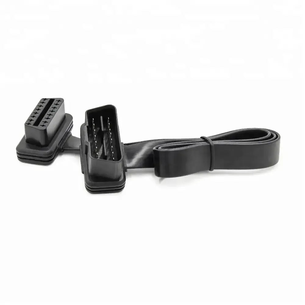 Universal Full 16-pin OBD2 Flat Extension Cable (60 cm)