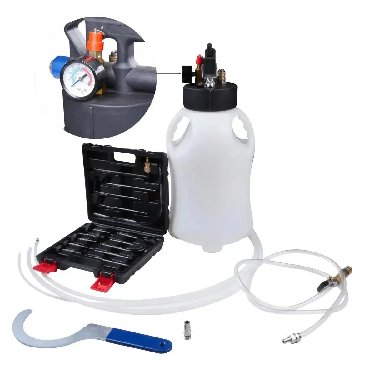 VT01294P Pneumatic Transmission Fluid Filling Pump Set 15-Piece