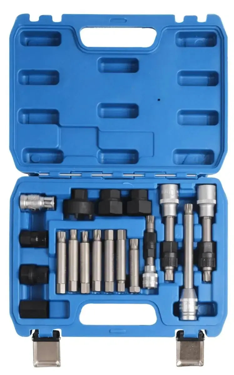 VT01318 Dynamo/Freewheel Pulley Set 18-Piece