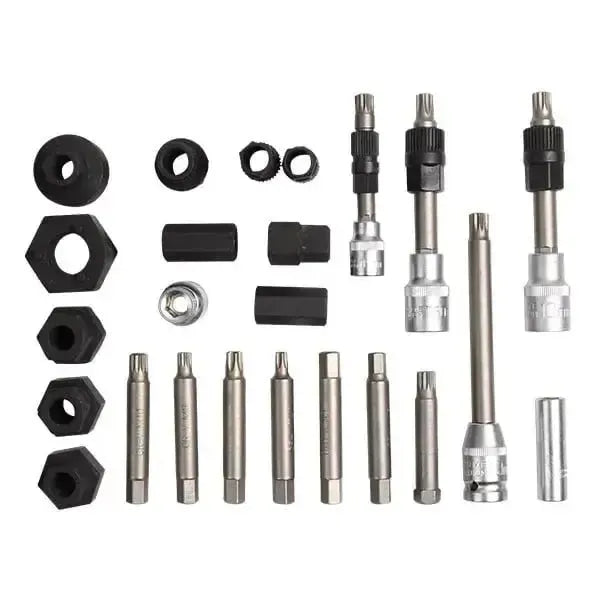 VT01404 Dynamo/Freewheel Pulley Set 22-Piece