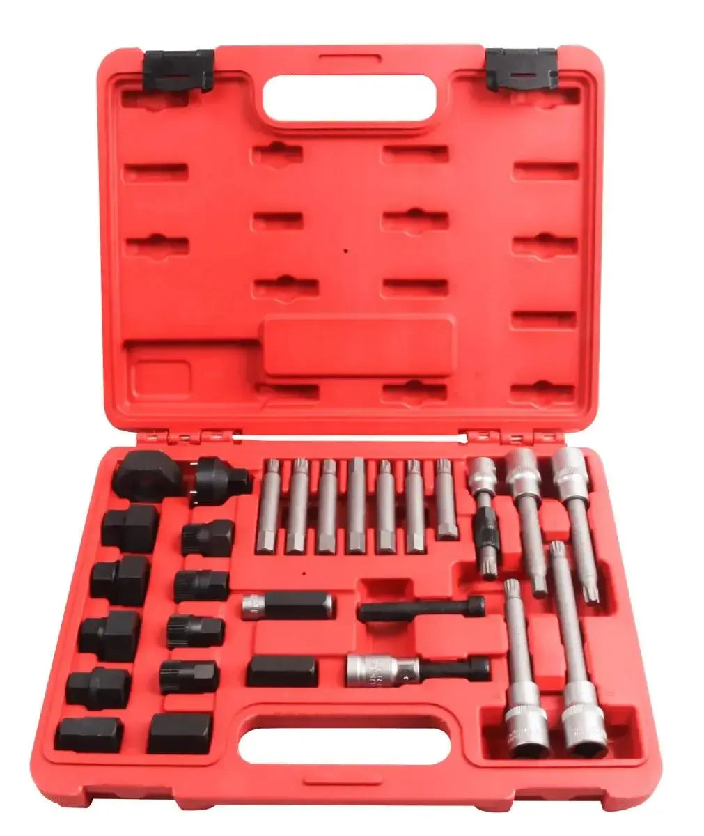 VT01753 Dynamo/Freewheel Pulley Set 30-Piece